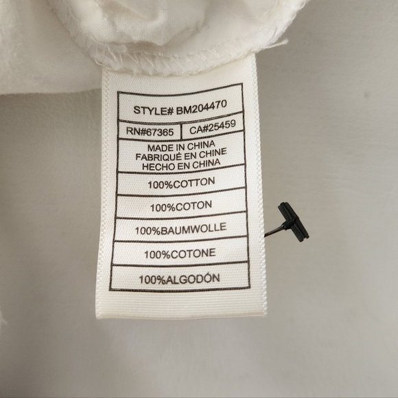 BB DAKOTA Steve Madden Fairy dust smocked Swiss dot flutter sleeve top - Picture 11 of 11